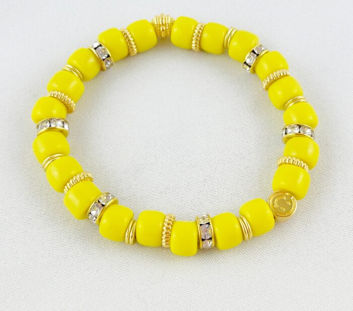 Sonniges Sommer Armband Mit Smiley -